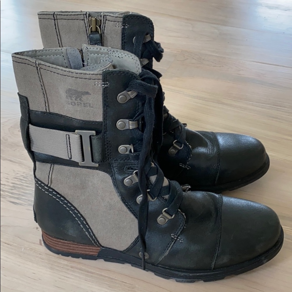 SOREL Major Carly Boots Sz 8.5 NL2157-252 EUC